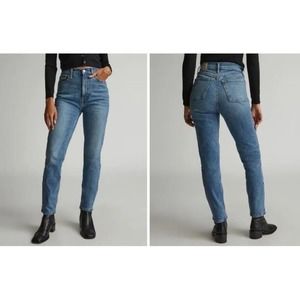 Everlane womens size 27 the Cheeky Jeans Crop 100% cotton